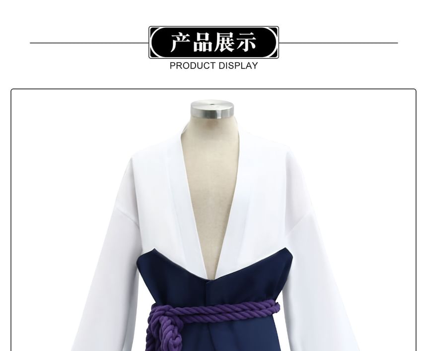 Bloomsoon - Naruto Uchiha Sasuke Cosplay Kostuumset