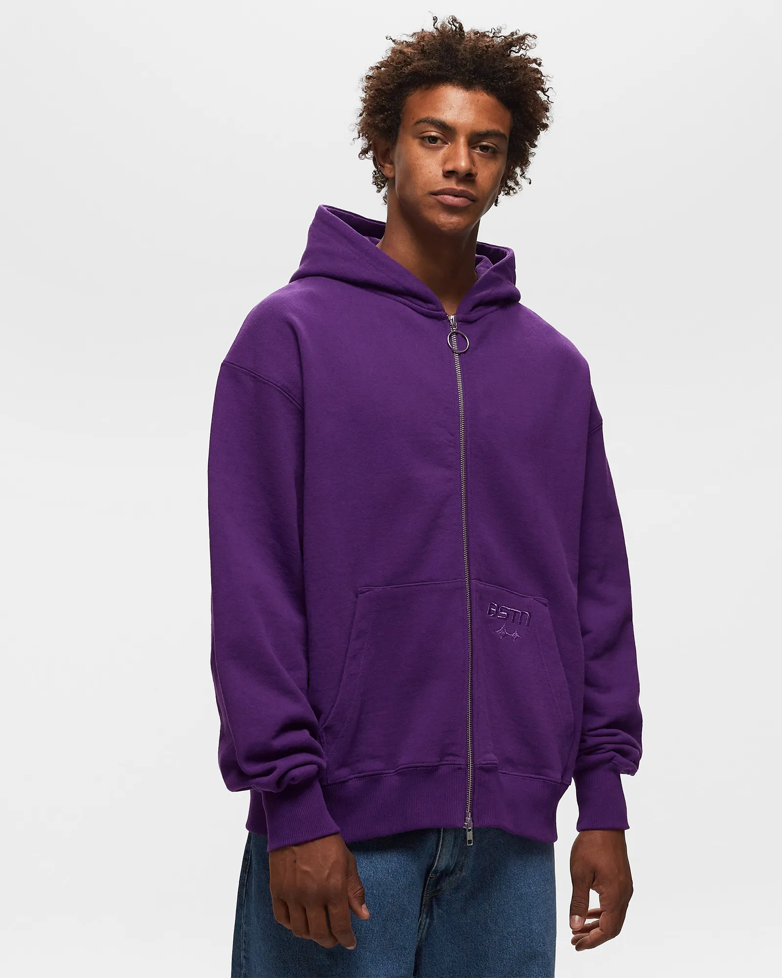 BSTN Brand OVERSIZED HEAVYWEIGHT ZIP HOODY
