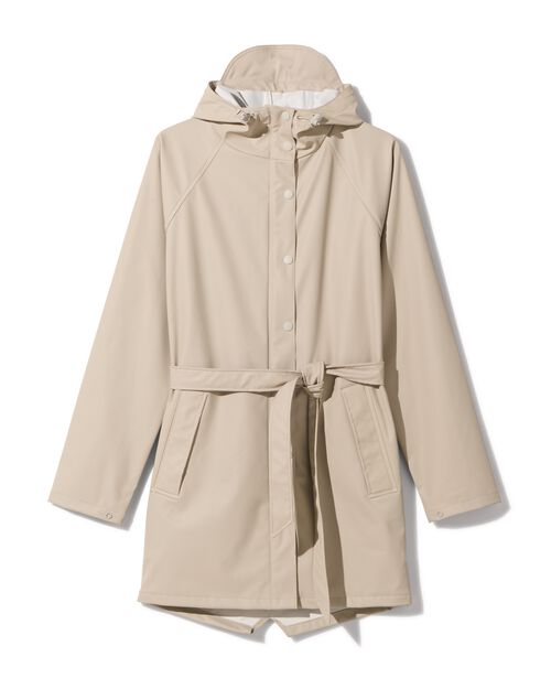 manteau imperméable femme gris argenté