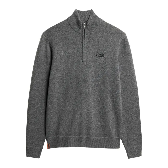 Superdry Essential Knit Henley Trui Heren