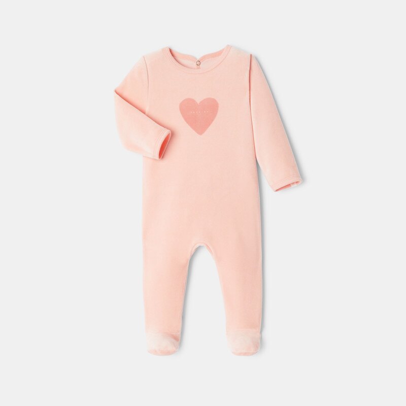 Dors-bien en velours rose mixte Absorba Rose