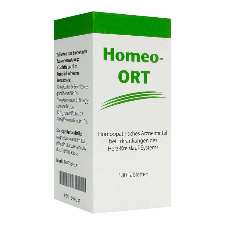 Homeo-Ort Tabletten, 180 St