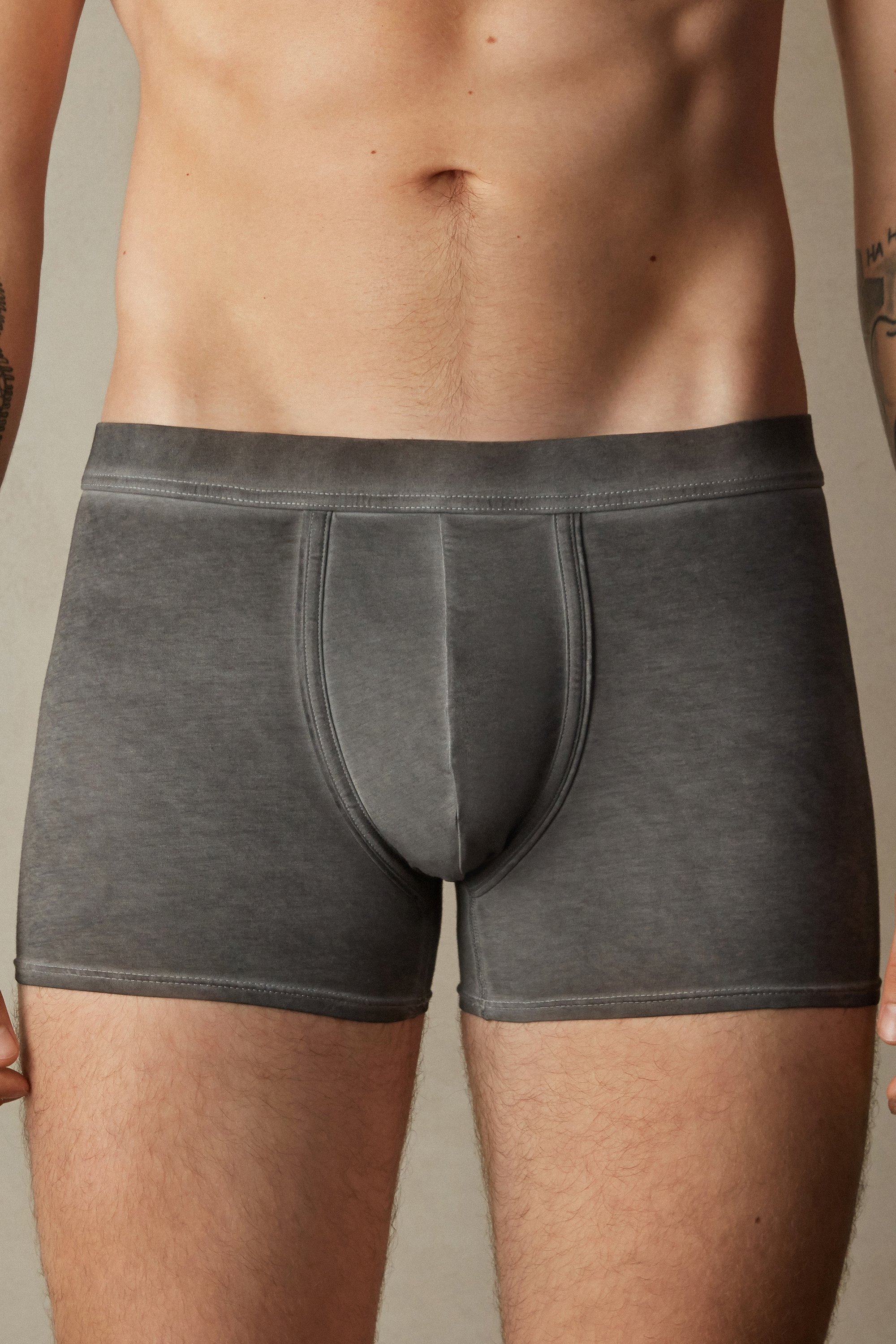 Cuecas Boxer de Algodão Natural Fresco Supima®