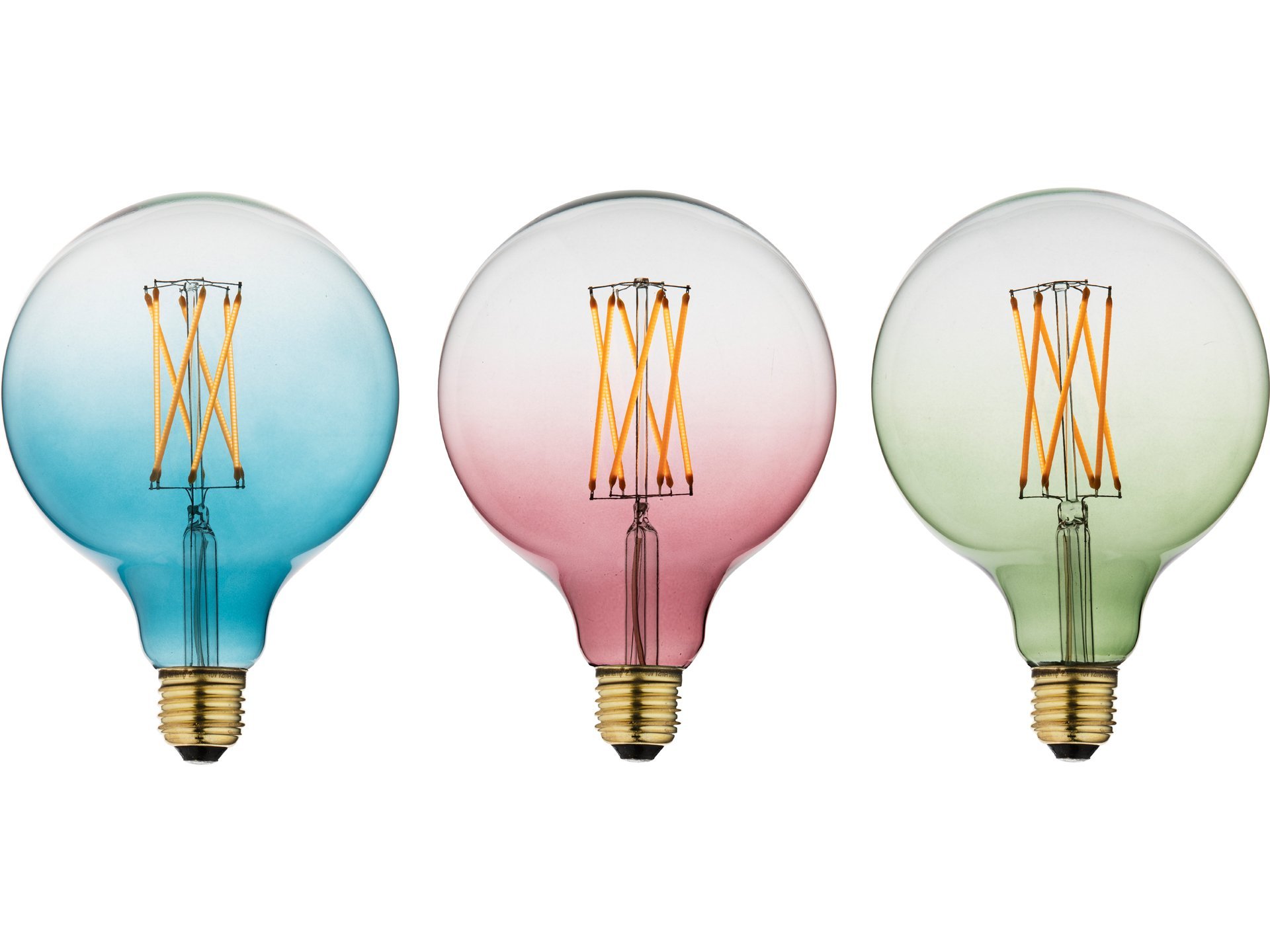 Danlamp LED Leuchtmittel Mega Edison, farbig