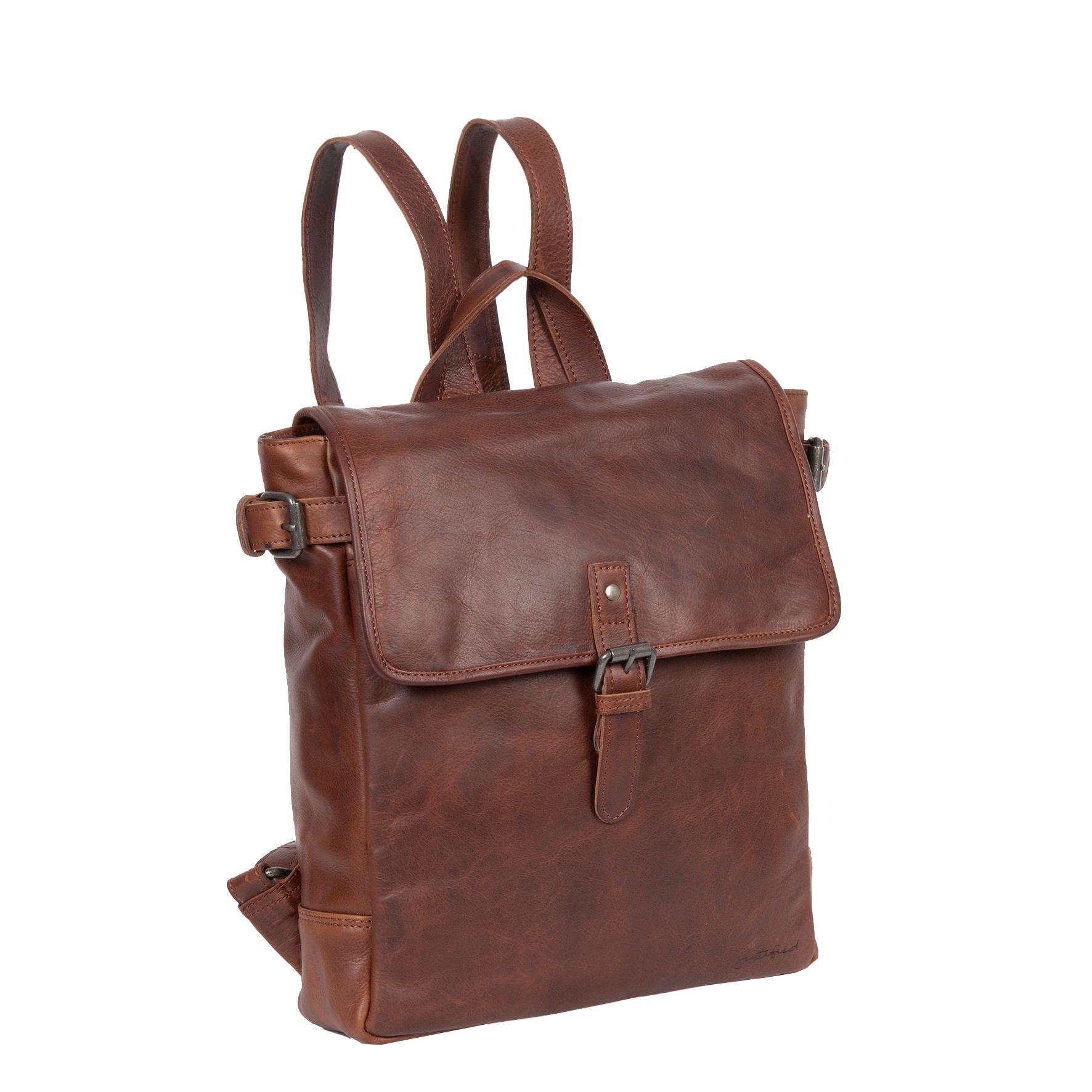Justified Mia Backpack Flap Brown