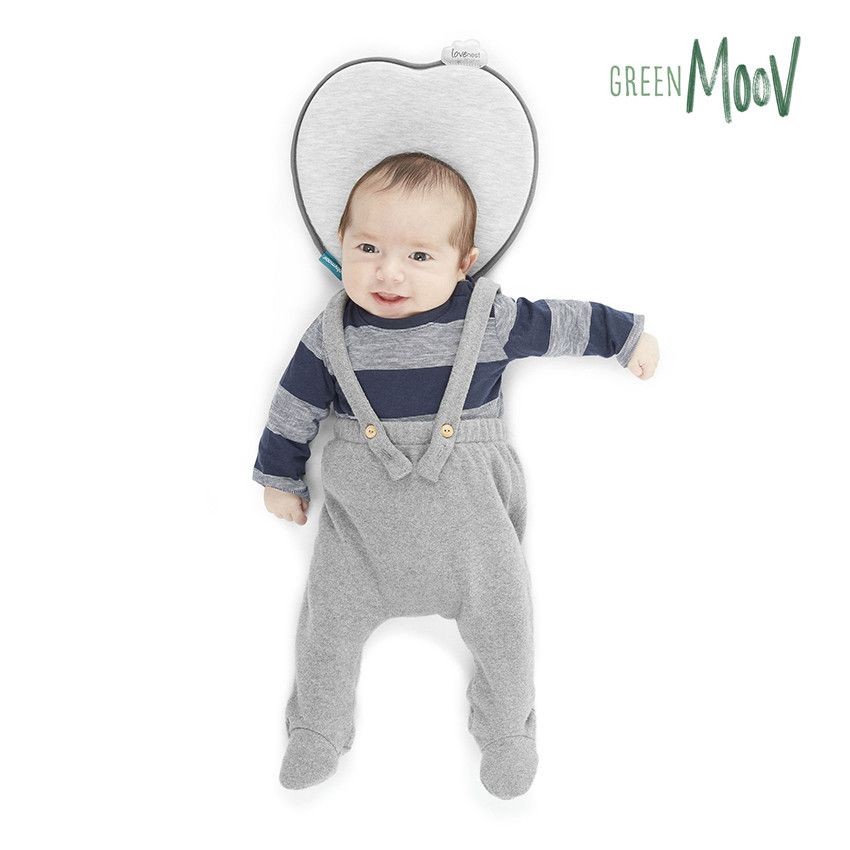 Cale tête ergonomique Lovenest Original - Smokey - Ecru