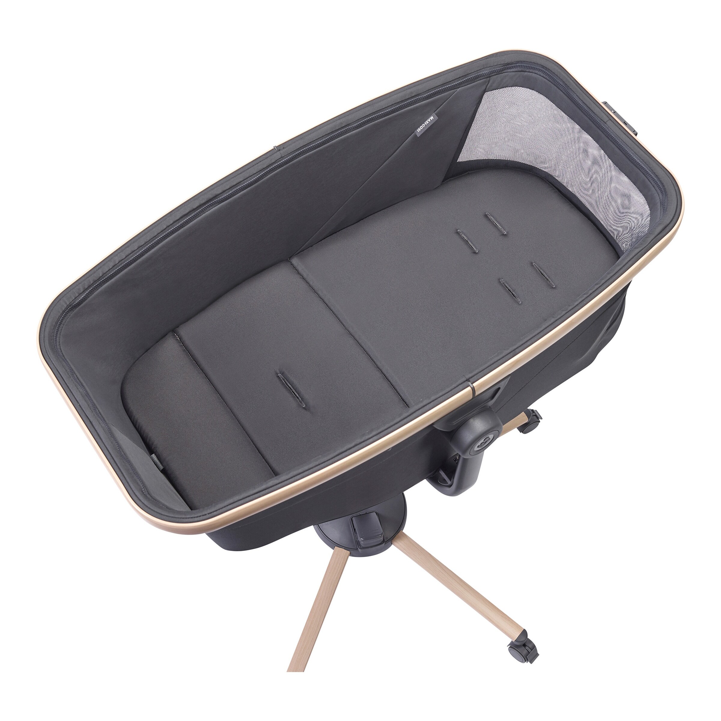 Maxi-Cosi Stubenwagen, Hochstuhl und Liegesessel Alba Beyond Graphite