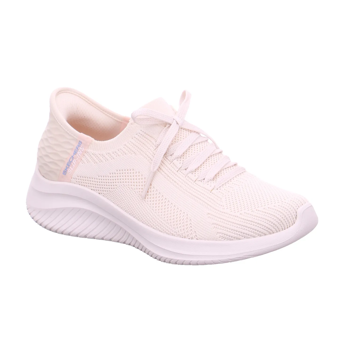 SKECHERS Sneaker Beige Textil  mit Memory Foam