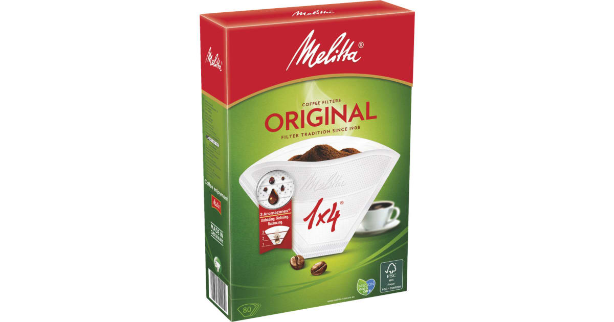 Melitta Filter 1x 4 ungebleicht