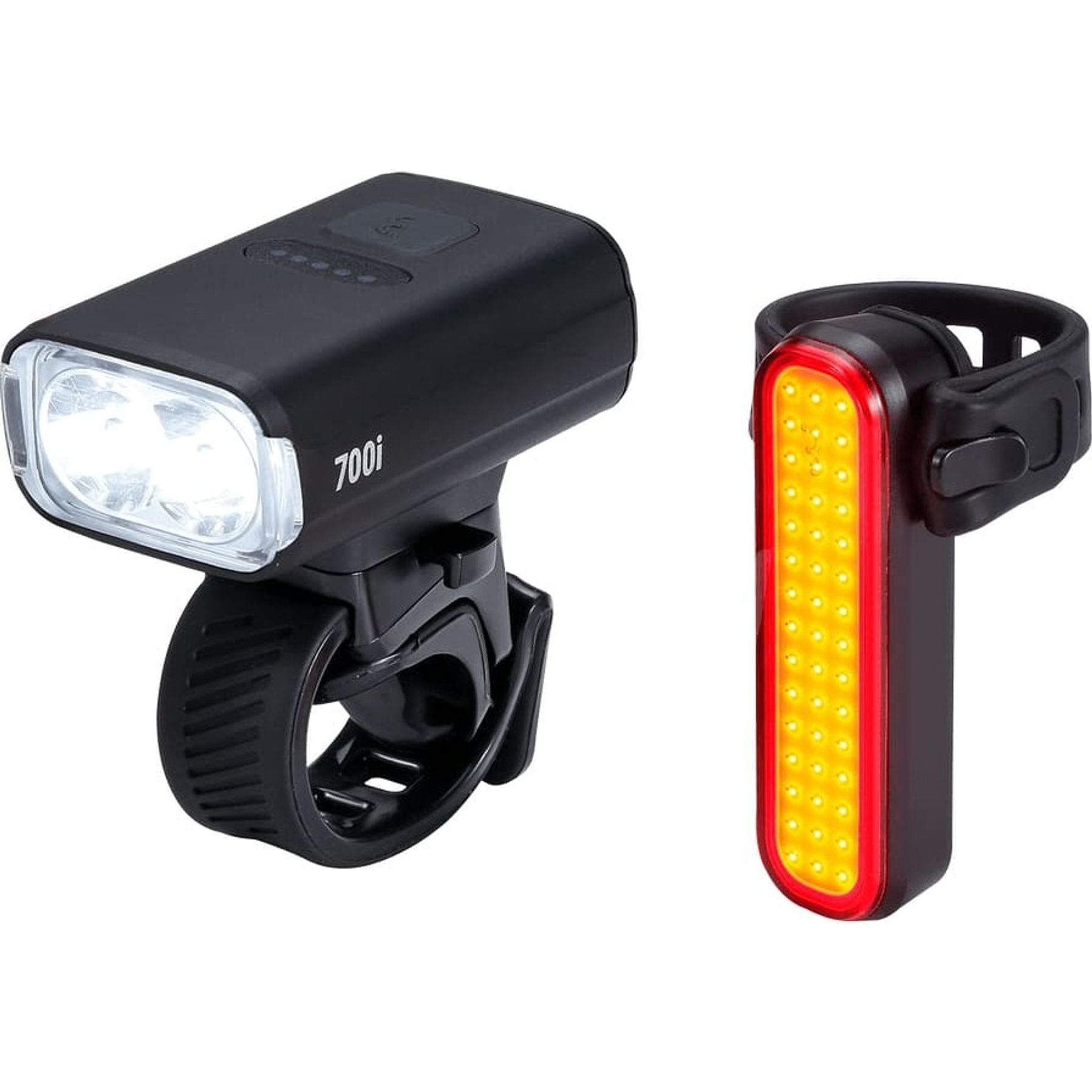 BBB Cycling BLS-266i NanoStrike 700i + BLS-255 Signal Verlichtingsset