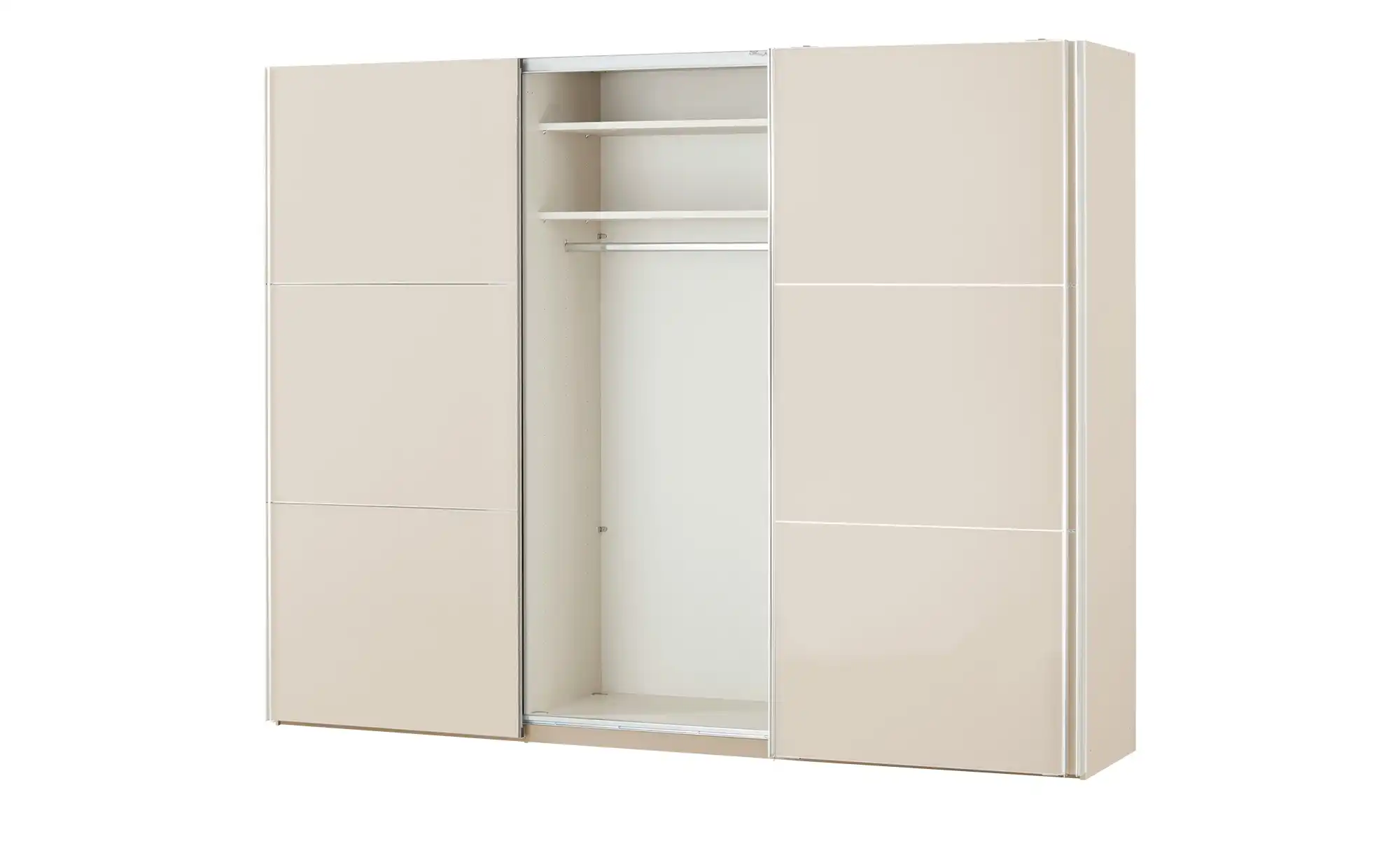 Schwebetürenschrank Ensenso Glas