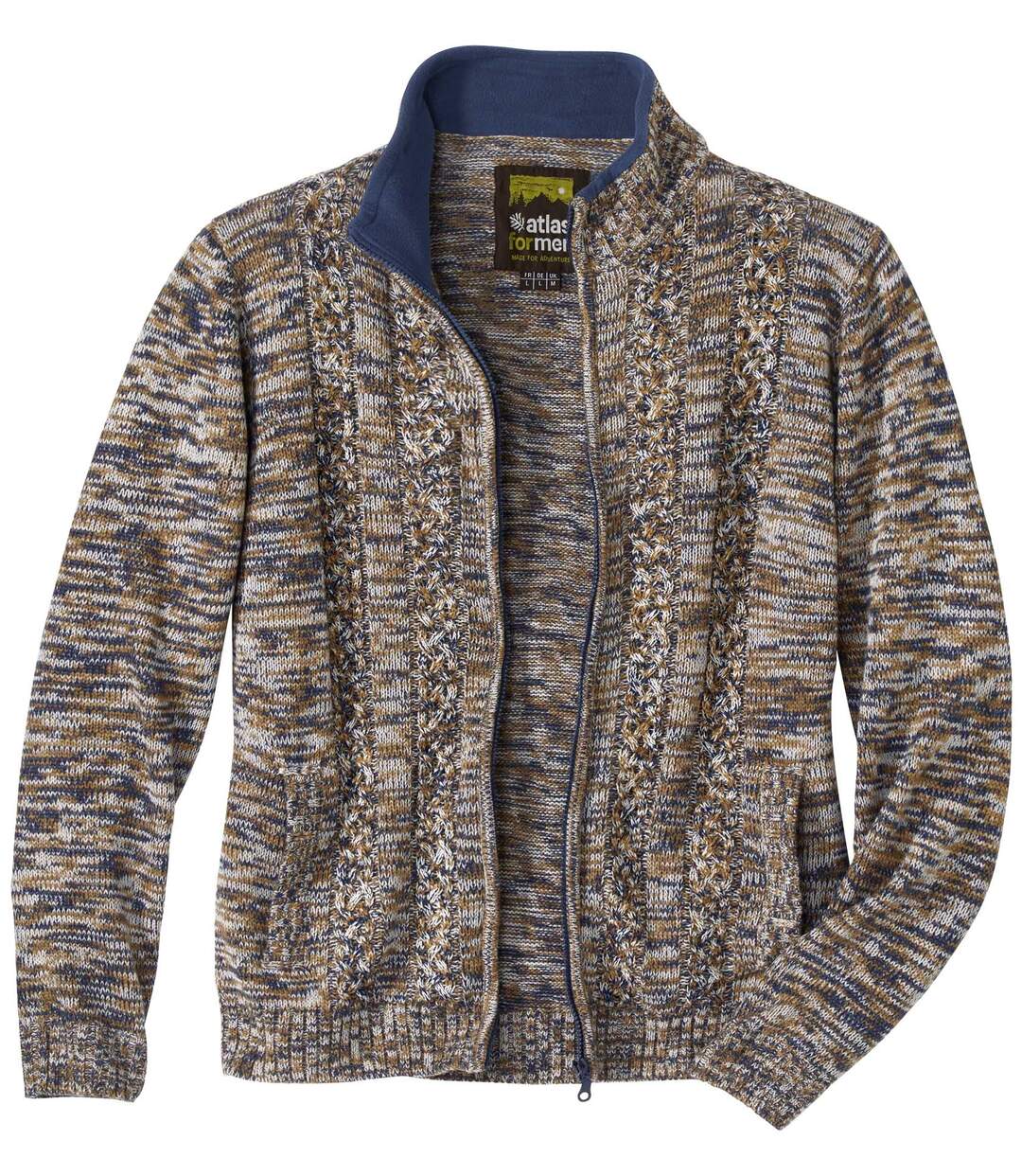 Gilet Tricot Chiné Casual