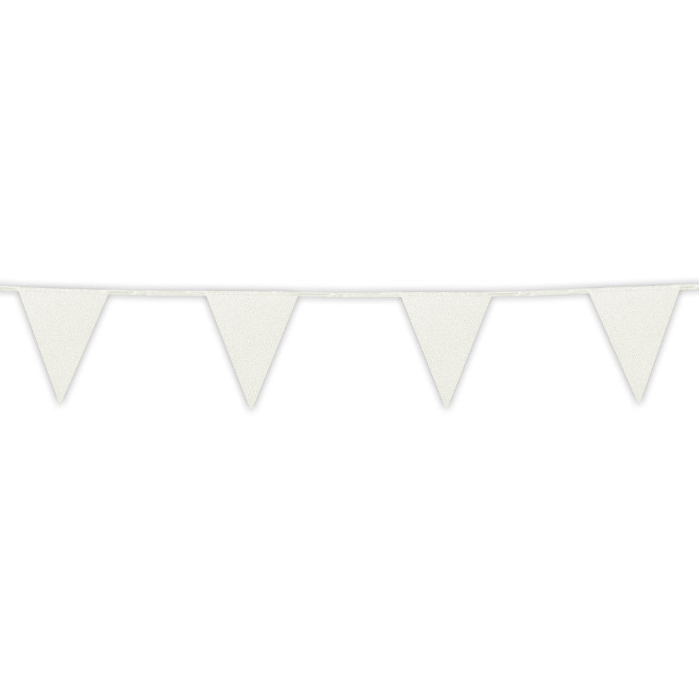 Witte Slinger Glitter Papier 6m