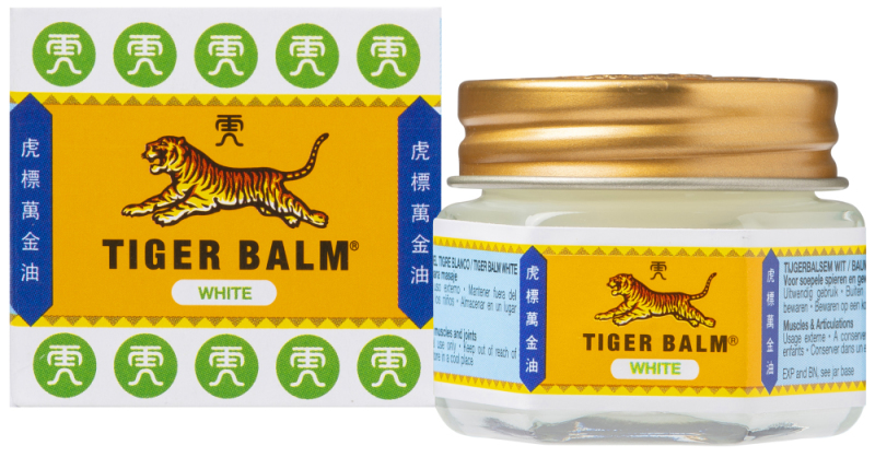 Tiger Balm Spierpijn Wit 19g
