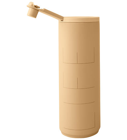 Design Letters Trinkflasche - Sports - 500 ml - Beige m. Life