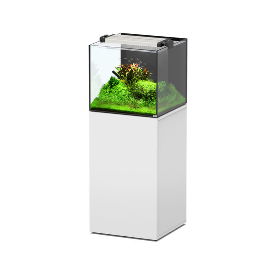 Aquarium avec meuble Aquaview 50 Blanc L.50xP.50xH.45cm