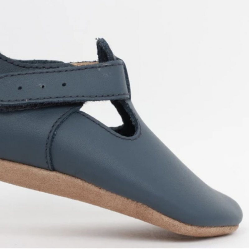 Bobux Bobux chaussons t-bar marine