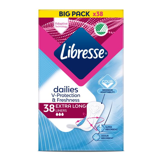Libresse inleg Xlong bigpack 38
