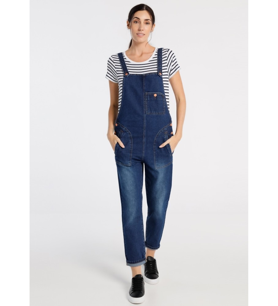 Lois Mono Denim Mom Fit Azul