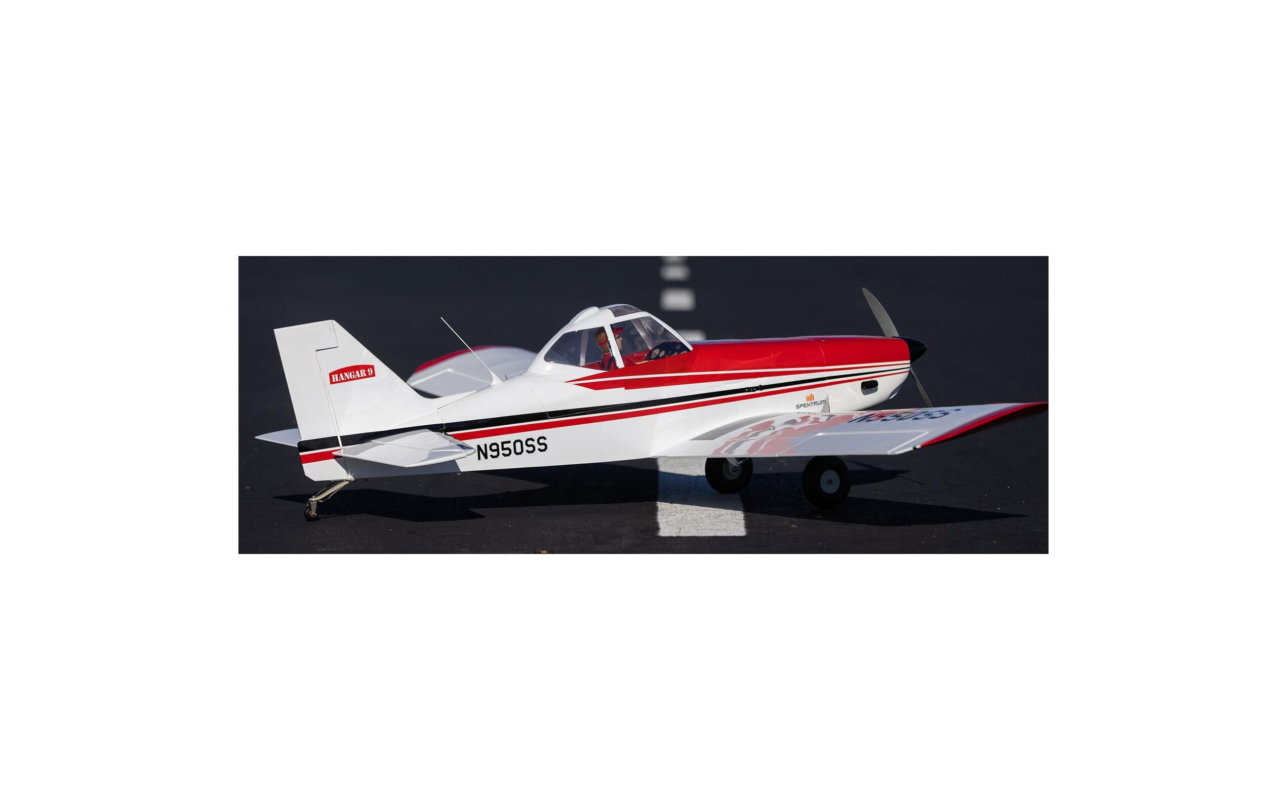 Motorflugzeug Pawnee Brave 20cc 2210 mm ARF<br>Tiefdecker ARF Bausatz für Benzin- oder Elektromotoren