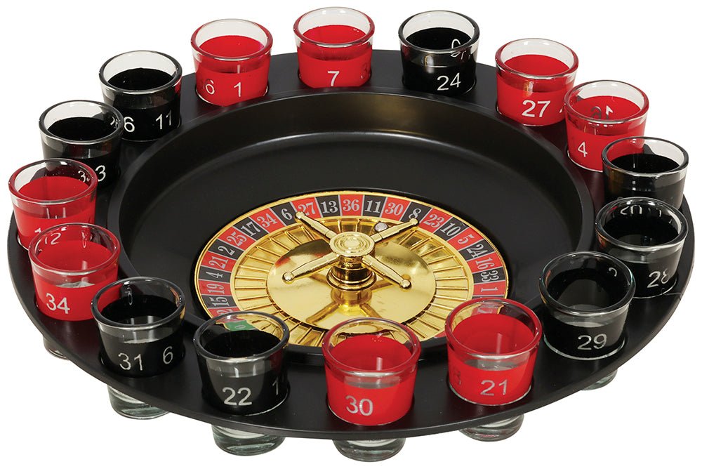 Rood Zwarte Drankspel 29cm 16 delig