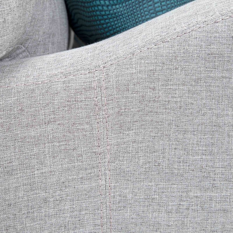 Rosalie 93" Recessed Arm Sofa