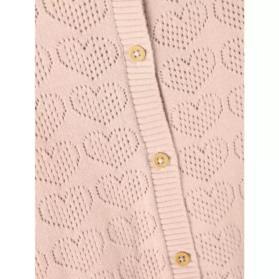name it Strickjacke Nmfdesolle Créme De Pêche