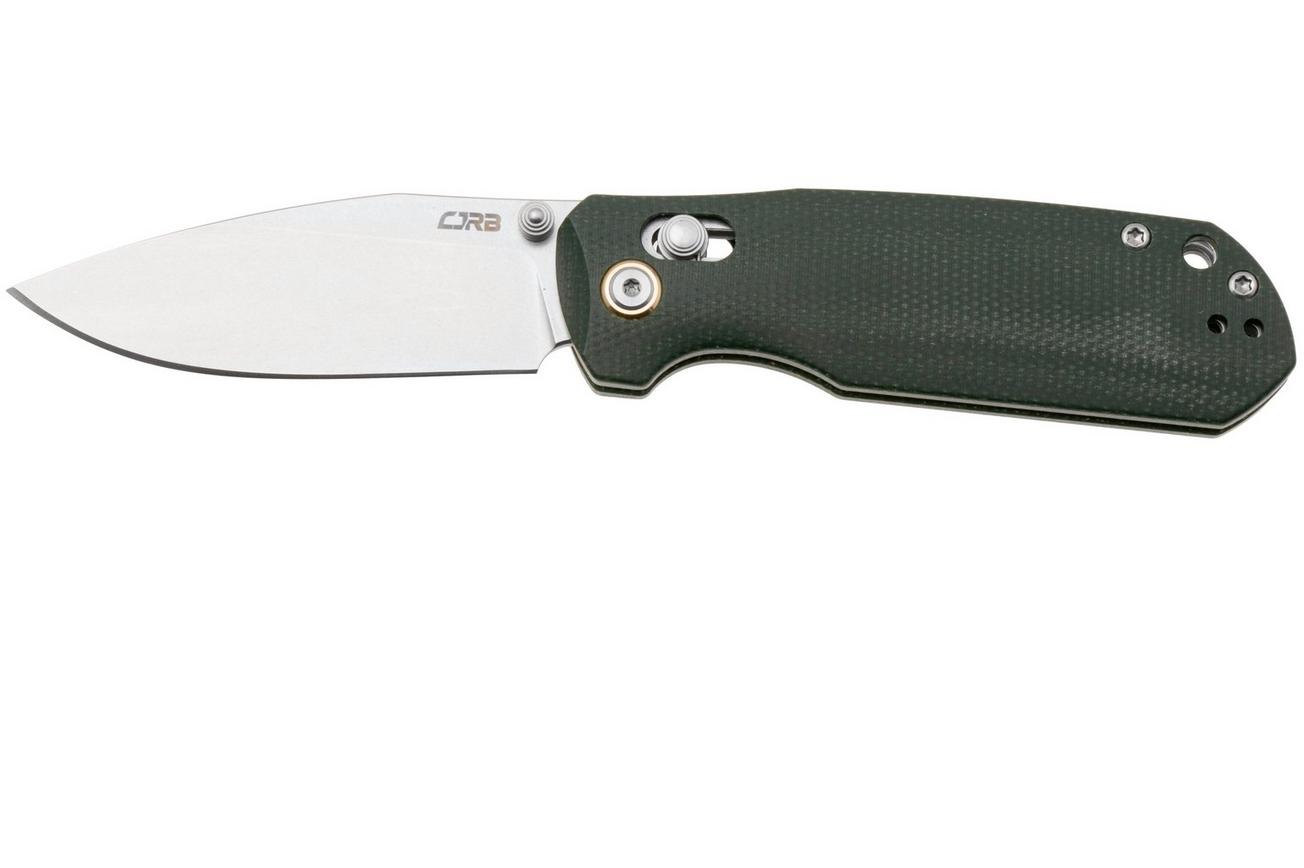 CJRB Maximal J1954-MGN Stonewashed AR-RPM9, Green Micarta, zakmes, David C. Andersen design