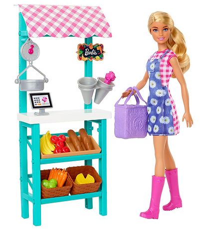 Barbie Dukkes?t - Farmers Market Playset