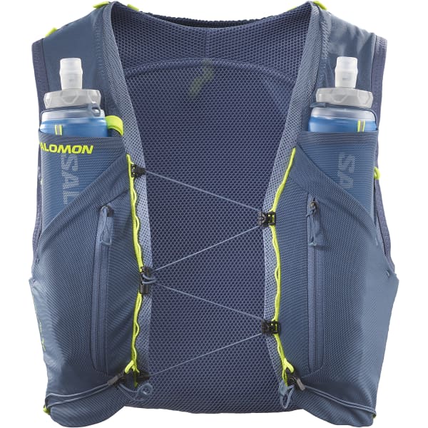 Sac trail SALOMON ADV SKIN 12 SET BERING SEA/FLINT STONE