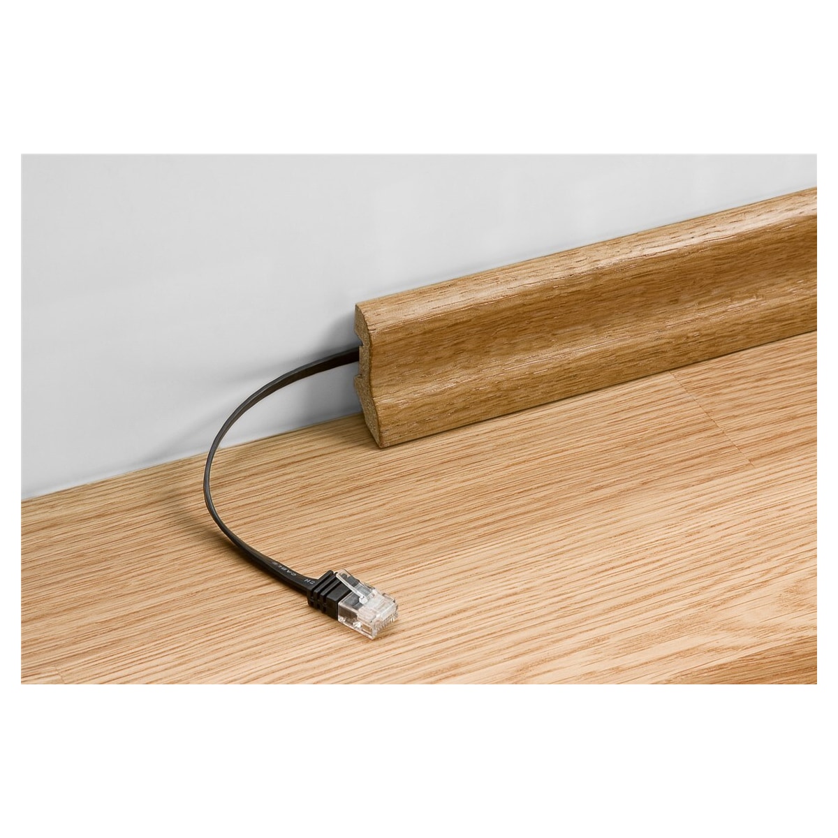 CAT 6A flat-patch kabel U/UTP, rød