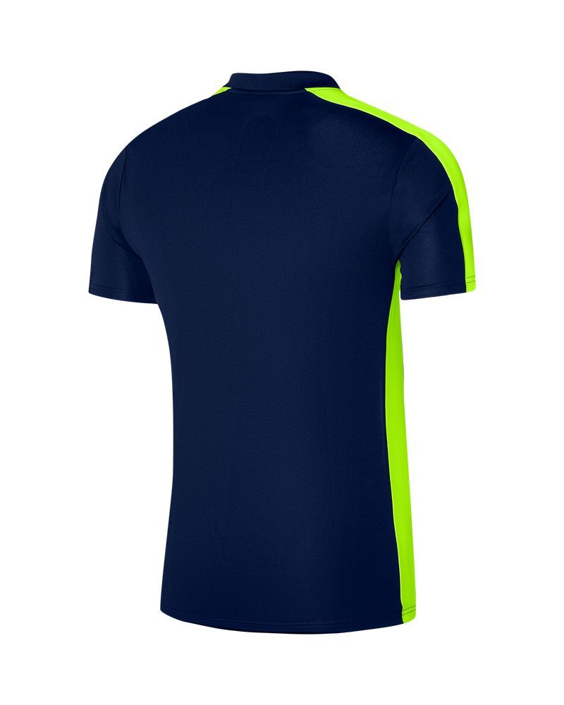 Polo Nike Academy 23 Bleu Marine & Jaune Fluo pour enfant