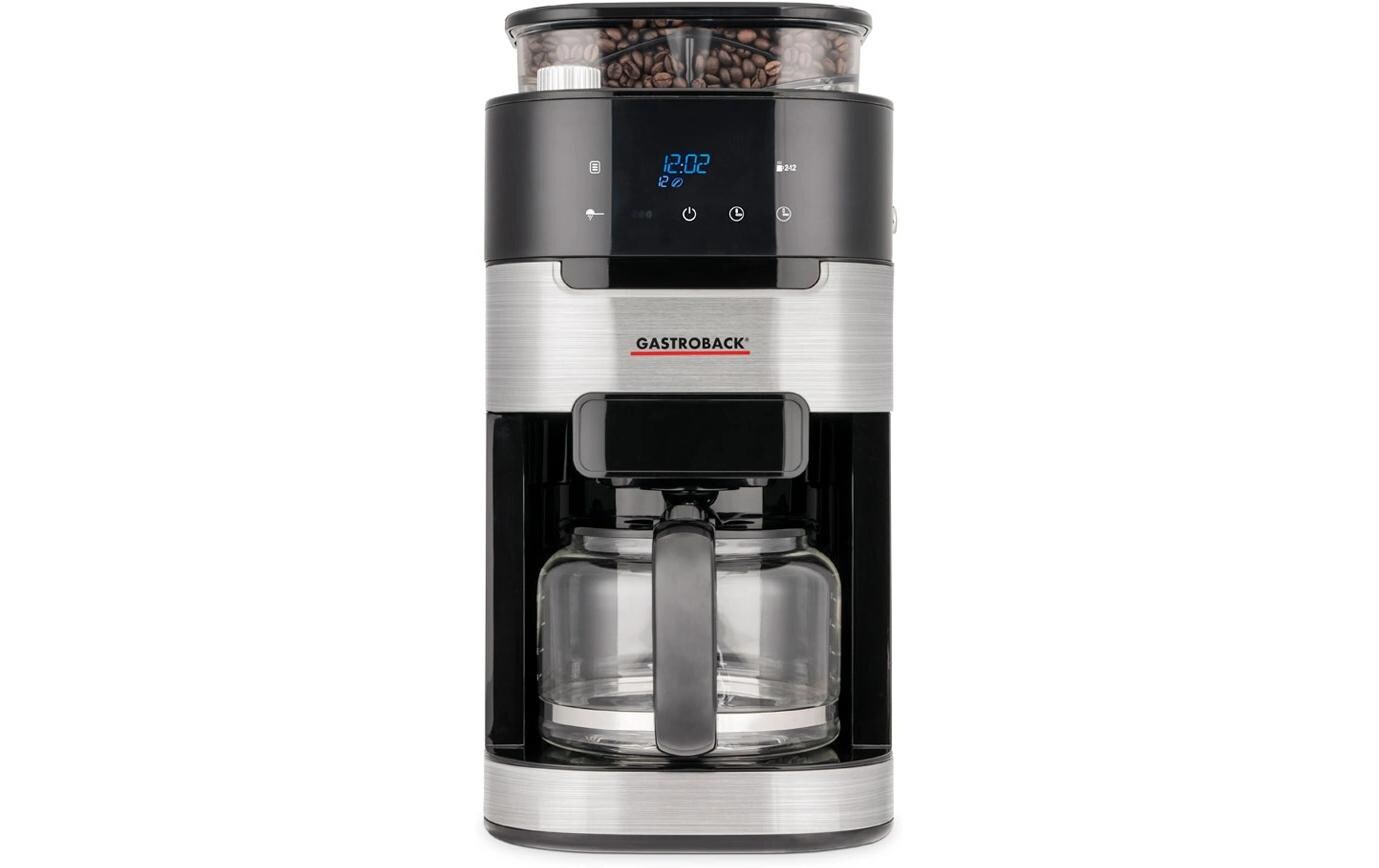 Filterkaffeemaschine Grind & Brew Pro Thermo Schwarz/Silber<br>Kaffeemaschine mit integriertem Mahlwerk