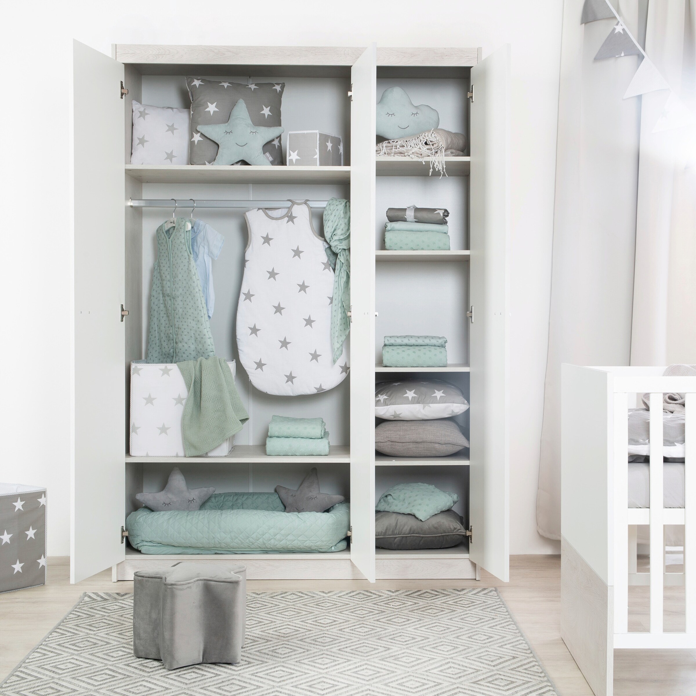 roba Kleiderschrank 3-türig Julia