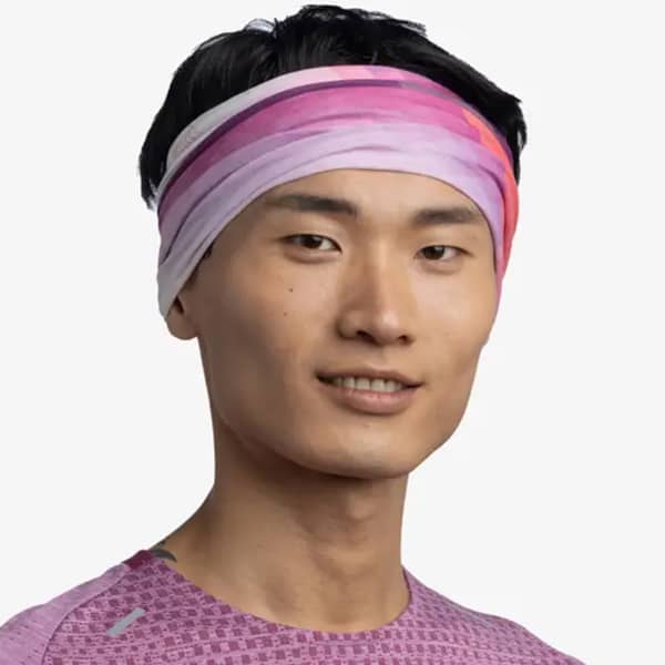 Bandeau cache cou randonnée BUFF COOLNET UV WAE PURPLE