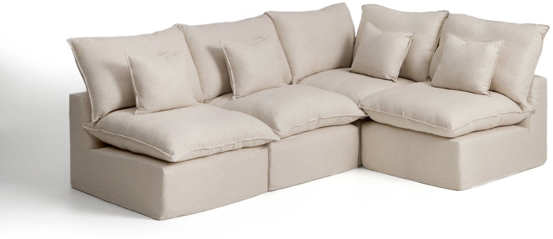Kave Home Anarela Beige Hoekbank