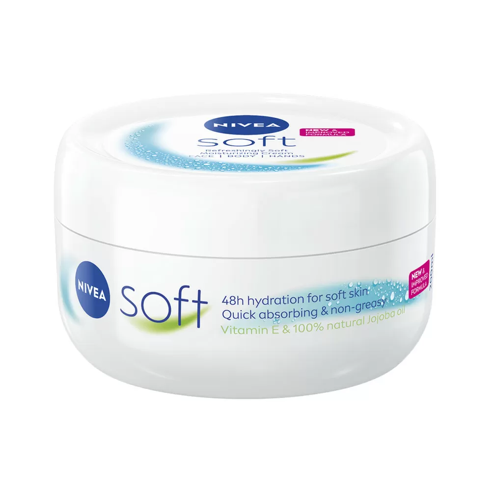 Nivea Soft Moisturizing Cream - 200 ml.