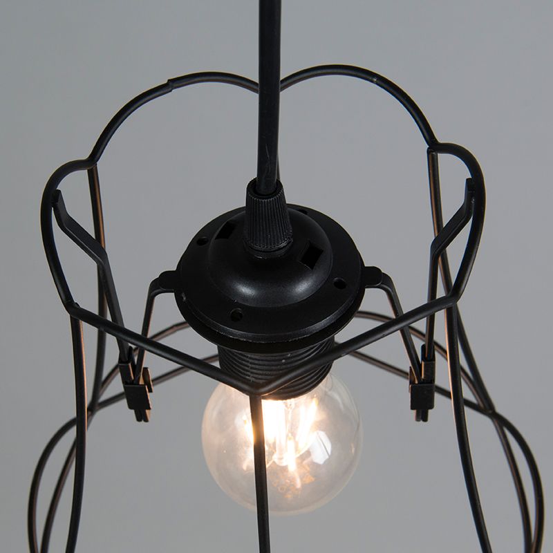 Metalen lampenkap zwart 20/19 - Granny Frame
