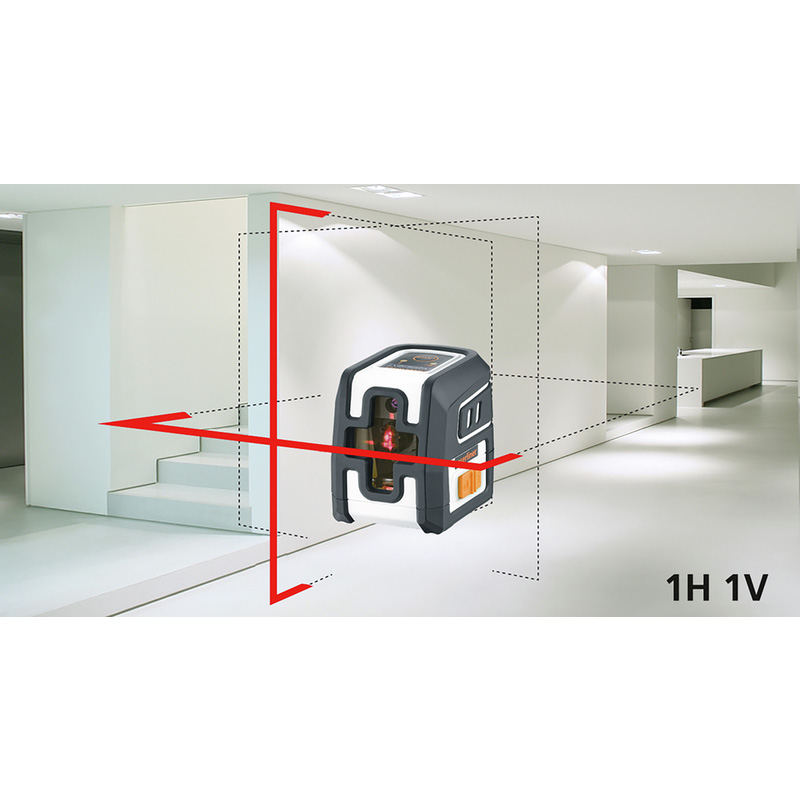 Laserliner SmartCross-Laser X kruislijnlaser Rood