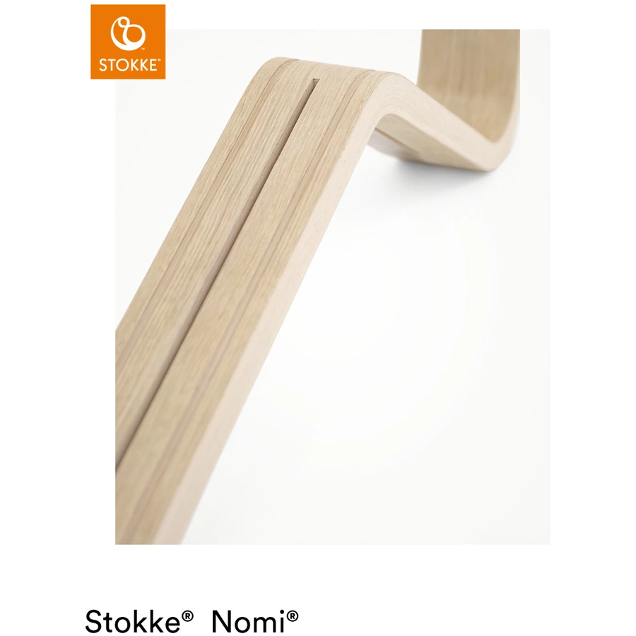 STOKKE® Nomi® Hochstuhl Buche natur  navy inkl. Newborn Set grau  grau pink