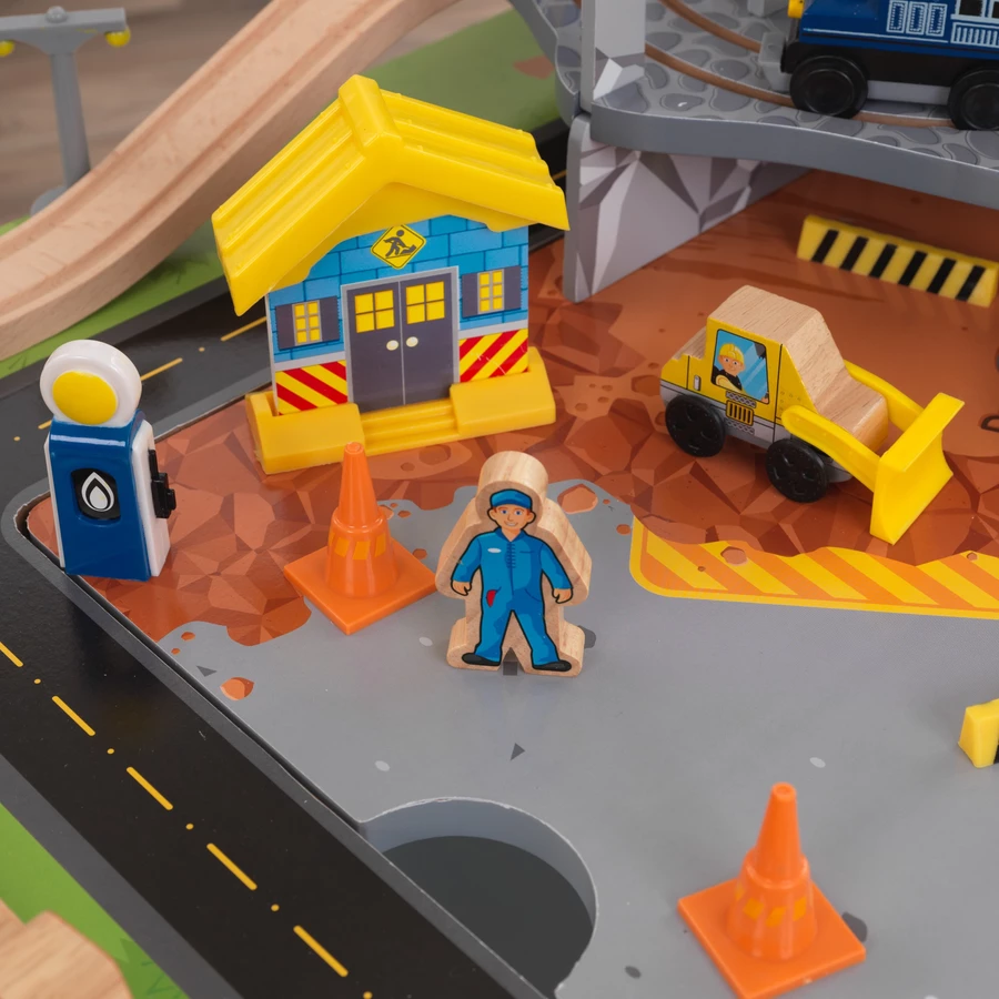 Kidkraft® Eisenbahnset und Spieltisch Felsiger Berg