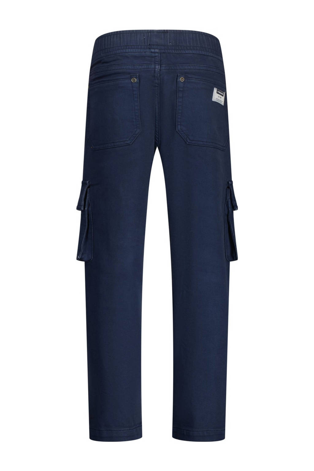 Vingino loose fit cargobroek Claudio donkerblauw