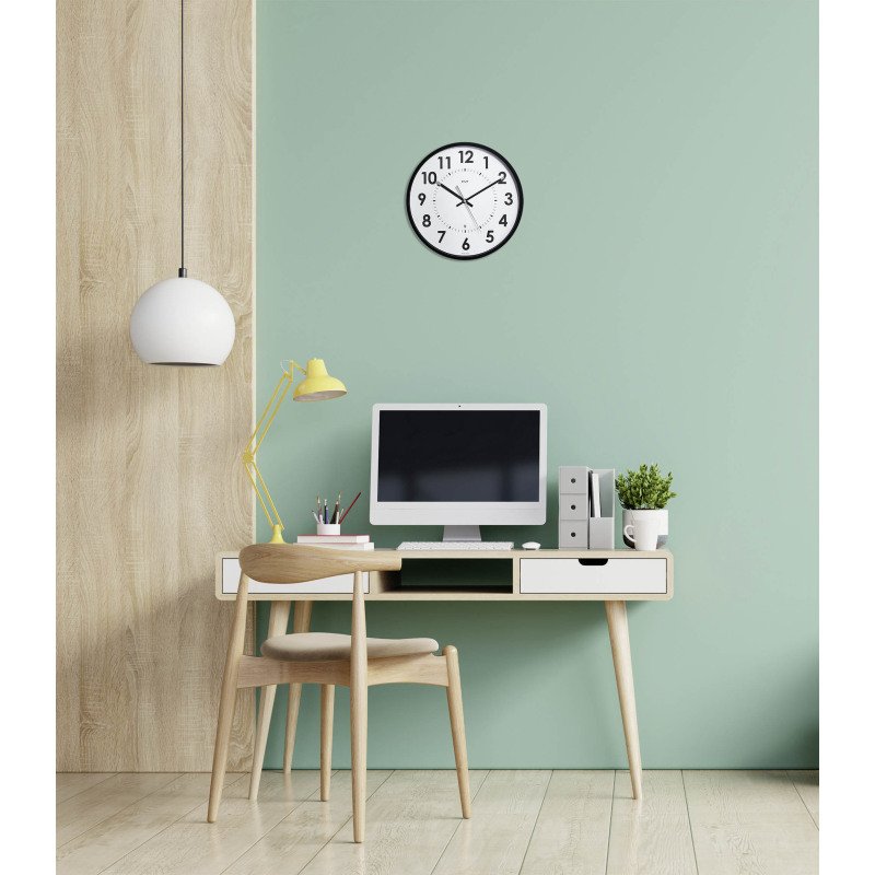 Horloge murale Abby Ø 30 cm - Radio pilotée
