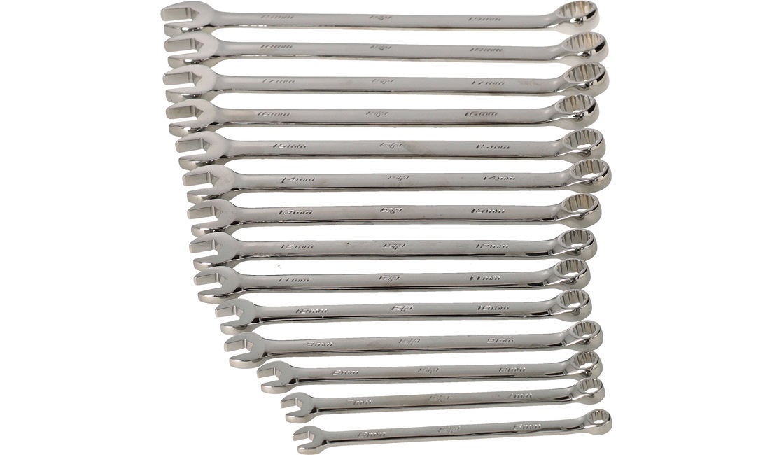 Ringgaffelnøglesæt 6-19mm - SP Tools