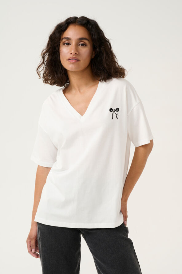 Kaffe KAbowie T-Shirt Chalk