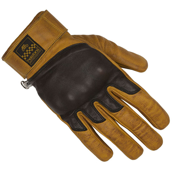 Helstons - Gants Wolf Or / Marron