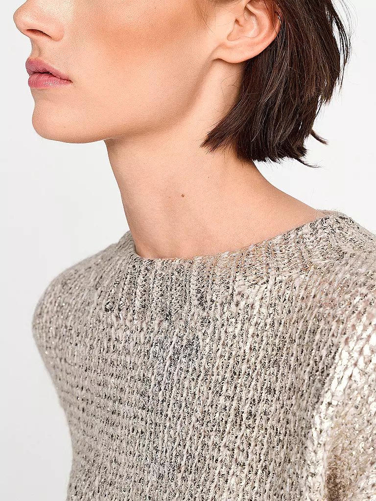 RICH & ROYAL Pullover gold