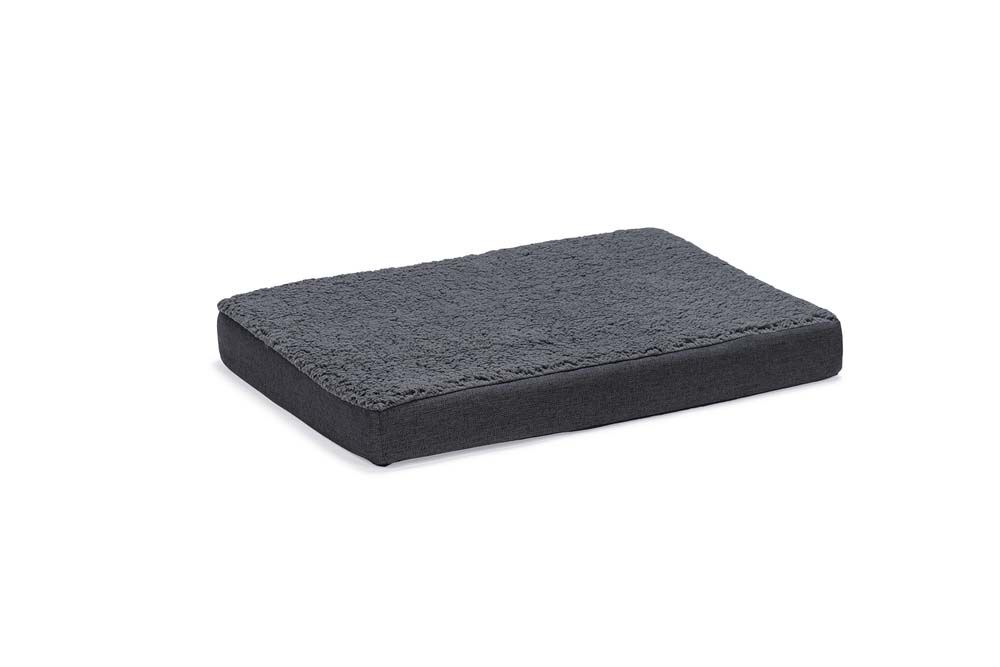 Beeztees Zira - Orthopedisch hondenkussen - antraciet - 10x80x120 cm - XL
