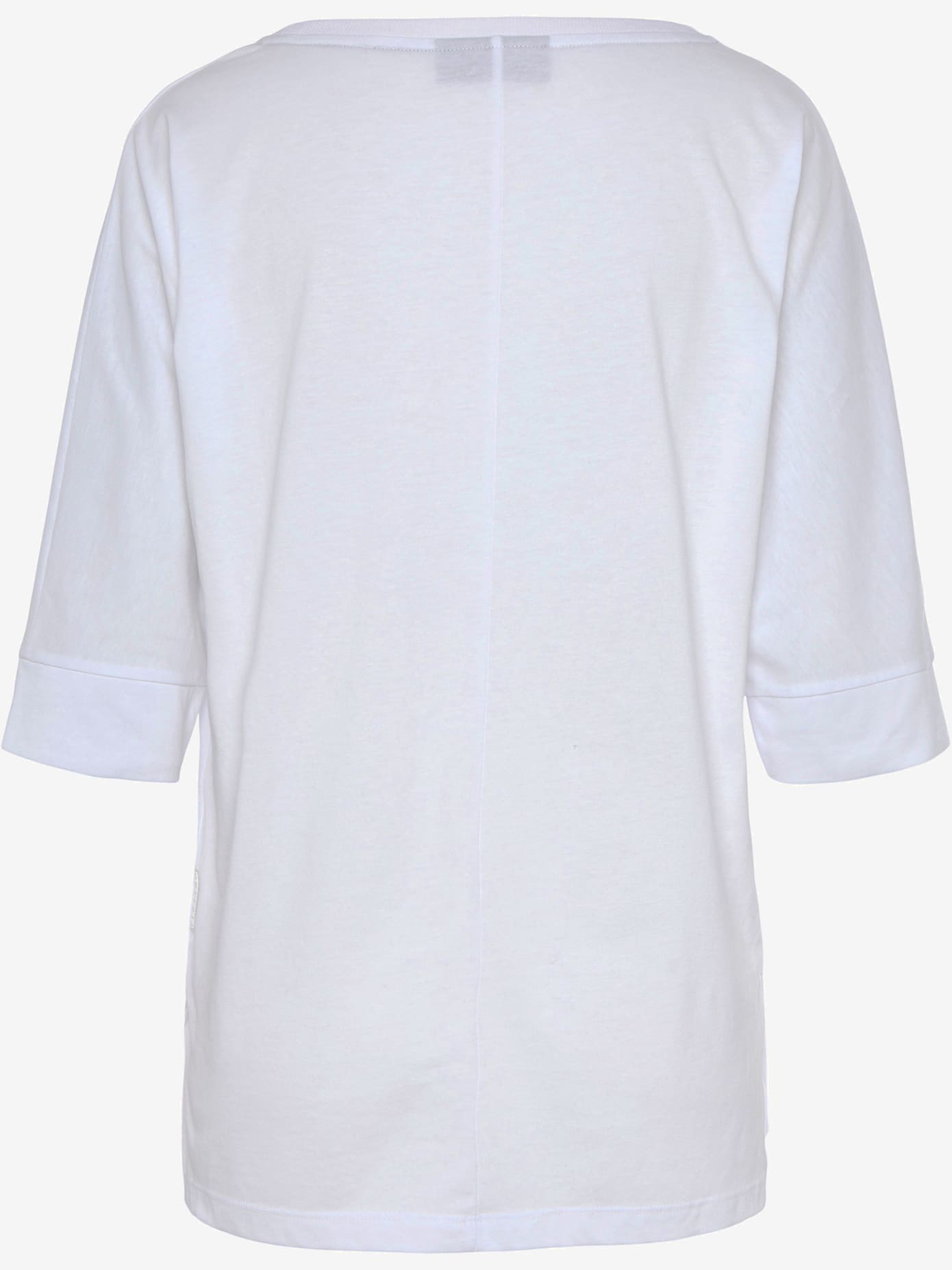 T-shirt à manches 3/4 encolure ronde