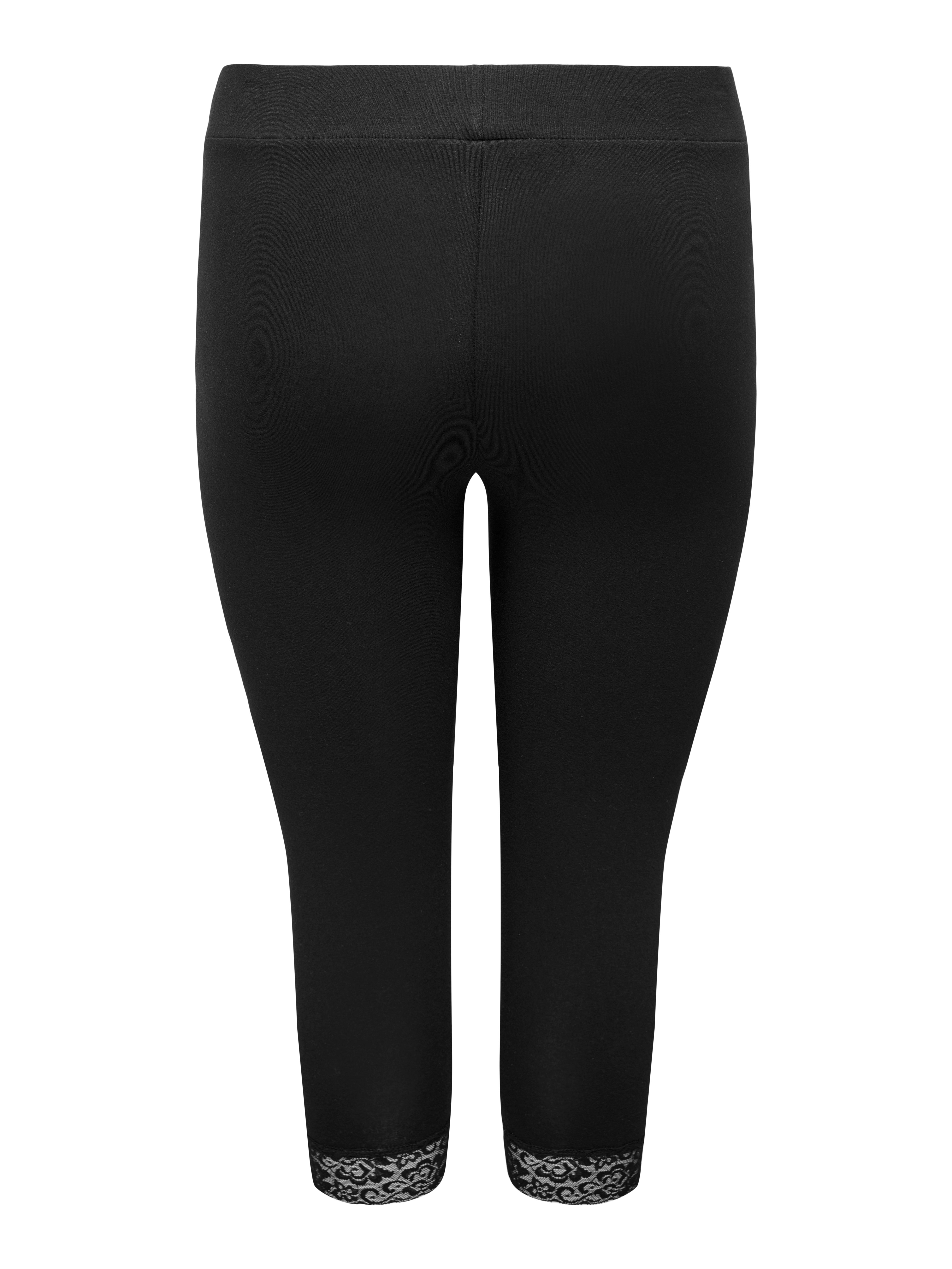 CARTIME Mittlere Taille Slim Fit Leggings Black